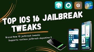 Top free iOS 16 jailbreak tweaks | Dopamine 2 | Part 6