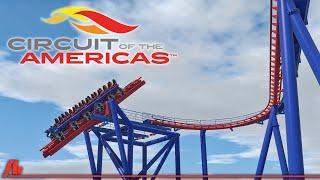 COTA Tilt Coaster POV, Circuit of the America's 2025 Roller Coaster