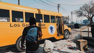 New SCHOOL TRAP LIFE In The Hood | Senior Year GTA 5 Roleplay