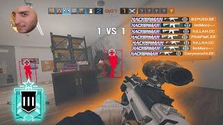 Ho giocato con un HACKER/CHEATER ITALIANO - Tom Clancy's Rainbow Six Siege