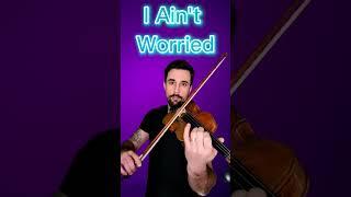 Easy Violin tutorial of I Ain't Worried by OneRepublic with Louis Racicot Part 1 