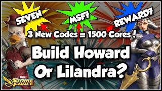 3 New Promo Codes And How To Claim Early! | Howard Unlock & How To Build! | Marvel Strike Force