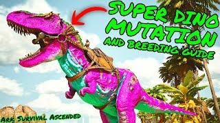 Ark Survival Ascended MUTATIONS/BREEDING GUIDE!!! How to breed after the MASSIVE UPDATE!!!