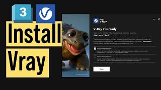 How to Install and Activate V-Ray 7 in 3DS Max