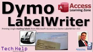 Printing to a Dymo LabelWriter 450 in Microsoft Access - Print One Mailing Label to Specific Printer