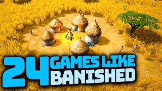 Banished like Games 24 City builders with survival & management gameplay for PC released & upcoming