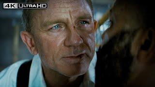 No Time To Die 4K HDR | Bond Loses His Friend Felix