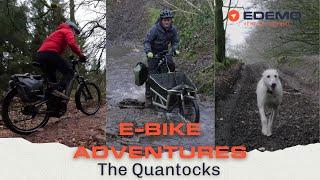 Riese and Müller Load60 Cargo Bike and Delite GT Rohloff |  Ebike Adventures in the Quantocks