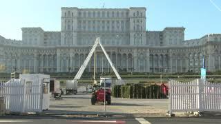 Bucharest Christmas Market 2024 - Preparations