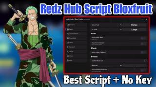 Redz Hub Script Blox Fruit | AutoFarm,Teleport to fruit,Auto get Dragon Fruit,Race V4 and more