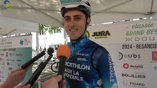 Clément Berthet (DECATHLON AG2R ) : " Ce sont mes routes d'entraînement je connais par cœur  "