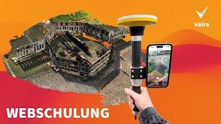 Baustellen als 3D-Modell aufnehmen – Smartphone-Vermessung mit Vaira