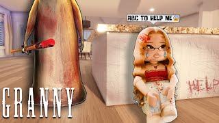 Granny🪓 *CAN WE ESCAPE?!?* | Berry Avenue Horror Movie| Voiced RP