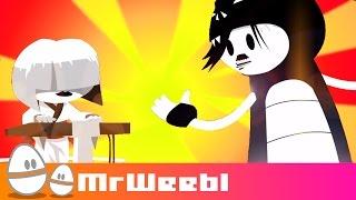 Tiny Japanese Girl : Savlonic : animated music video : MrWeebl