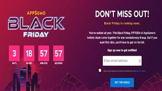 AppSumo Black Friday 2020-AppSumo Black Friday Deals - AppSumo Upcoming Deals -Black Friday 2020