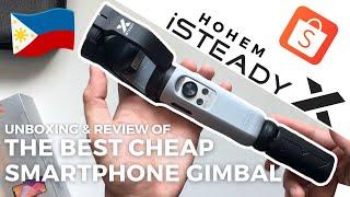 MURANG SMARTPHONE GIMBAL FOR VLOGGING | HOHEM ISTEADY X | UNBOXING AND REVIEW WITH SAMPLE SHOTS