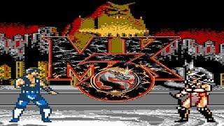 Ultimate Mortal Kombat 3 (Unl) (NES Pirate) - NES Longplay - SubZero Playthrough NO DEATH RUN