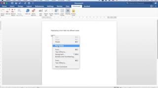 Adding a form field and cross-reference field in Microsoft Word | Mac