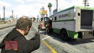 GTA 5 How To Rob An Armored Car In GTA V
