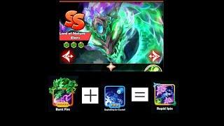 SSSnaker 1* -Lord Of Nature Elaris- NEW SS Snake*** -Rapid Spin- Skills Combination - Chapter 40