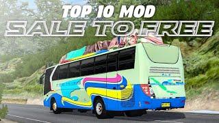 TOP 10 MOD SALE TO FREE | MOD BUSSID