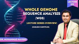 Whole Genome Sequence (WGS) analysis | Overview Bacterial Genome | Lecture 422 | Dr. Muhammad Naveed