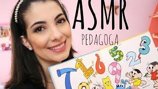 ASMR: Roleplay Pedagoga (Vídeo para relaxar e dar sono) - PORTUGUÊS