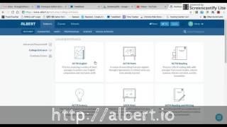 Albert.io for Students