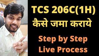 How to deposit TCS on sale of Goods under section 206C(1H) | TCS on sale of goods |