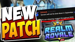 NEW REALM ROYALE PATCH CONFIRMED - 2020!!!