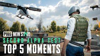 Top 5 Moments of Second Alpha | PUBG: NEW STATE