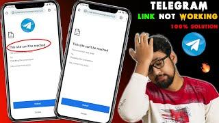 Telegram link not Opening Solution 2022 | telegram link not working | Telegram Join Link Not Working