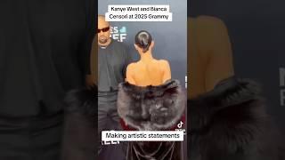 Kanye West and Bianca Censori at 2025 Grammy in LA. Making artistic norms