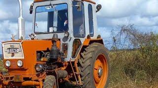 Tractor yumz/jumz/юмз vs buldocer c100 ,pura potencia 