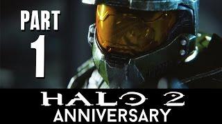 Halo 2 Anniversary Walkthrough Part 1 - HERETIC (Mission1-3) Master Chief Collection - 60fps