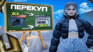 ЛУЧШИЙ СПОСОБ ЗАРАБОТКА! КАК стать ПЕРЕКУПОМ? GTA RADMIR RP