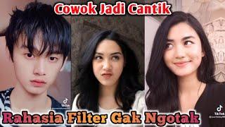 Filter Gak Ngotak! Wajah Cowok Jadi Cewek Cantik | Filter TikTok Viral