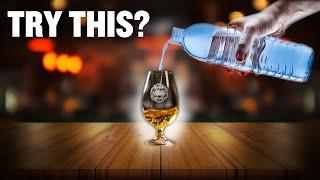 How To DRINK Scotch WHISKY For Beginners (Guide to Neat, Water & Ice)