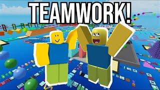 Teamwork Makes the Dream Work! | Roblox Teamwork Puzzles 2