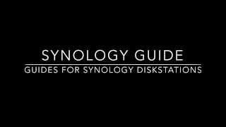 Synology guide trailer