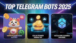 MAKE $1000 PER MONTH With These TOP 2025 Telegram Bots!