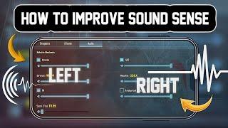 IMPROVE Sound Sense To Spot Enemy Footstep How To Improve Sound Sense | Bgmi / Pubg