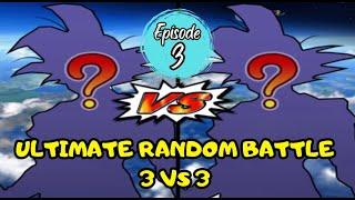 Dragon Ball Z Budokai Tenkaichi 4 MOD - ULTIMATE RANDOM BATTLE 3 VS 3 (EPISODE 3)