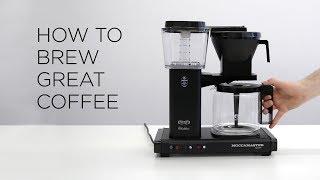 How to Brew Great Coffee on Moccamaster