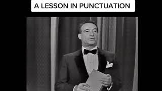 Sound of punctuation mark