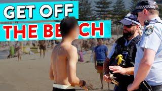 Kicked Off The Beach: People Who Crossed the Line