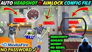 Free Fire Auto headshot config file  Ob31 Latest Aimbot+Aimlock RUOK FF ‼️Macro Antiban Script#4