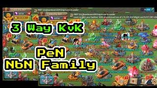 Lords Mobile- 3 Way KvK PeN x NbN Family