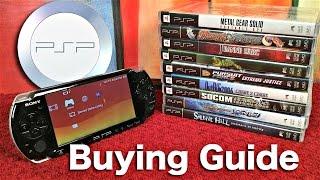 Sony PSP BUYING GUIDE & Great Games