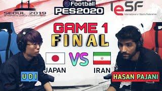 Hasan Pajani VS Udi Final in world Efoofbal PES 2020 Game 1